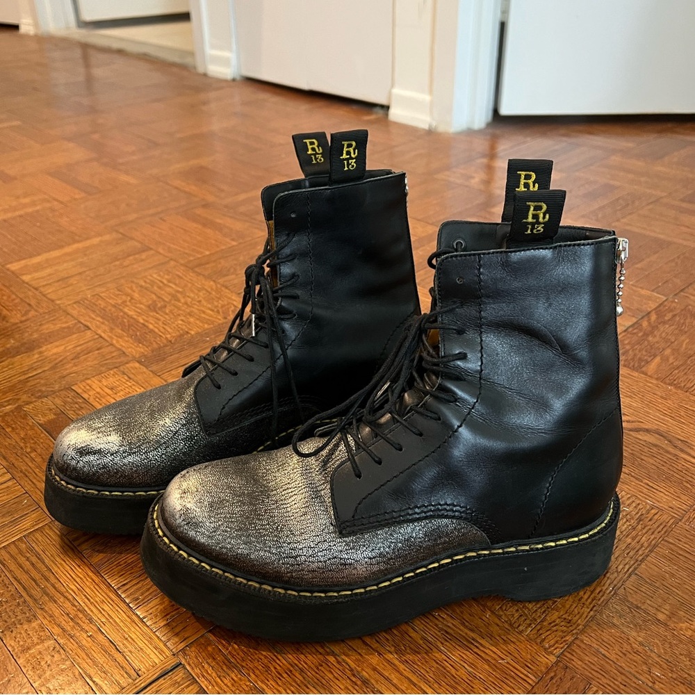 R13 Combat Boots - Size 10 US / 40 EU